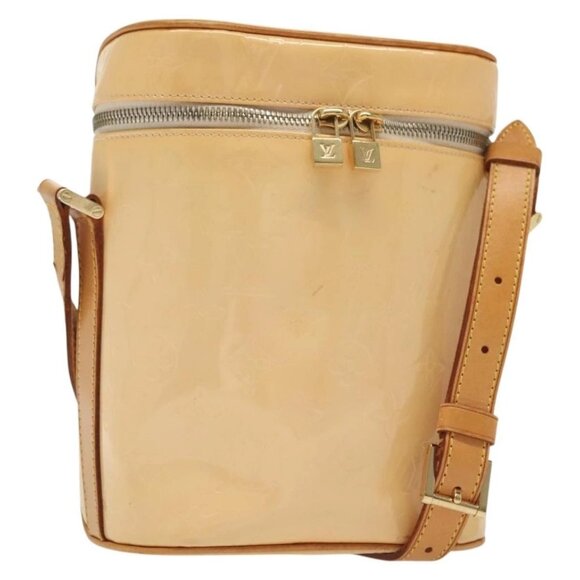LOUIS VUITTON Vernis Sullivan Vertical Bag Marshmallow Pink - Picture 1 of 16